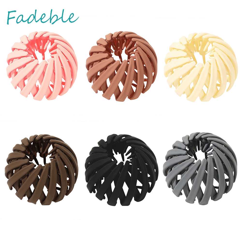 Kẹp Tóc Hình Tổ Chim Bằng Nhựa Resin Điều Chỉnh Được Cho Nữ