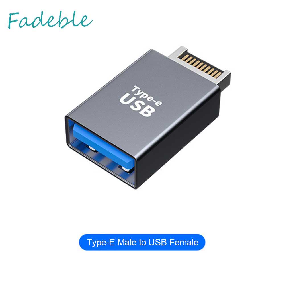 Bo Mạch Chủ Chuyển Đổi Loại E Sang Type C / USB Cho Máy Tính