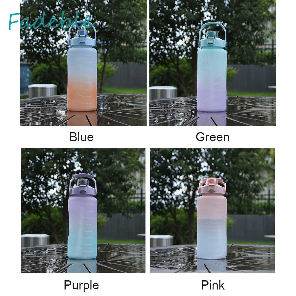 Bình Nước Thể Thao 2000ml Chống Rò Rỉ Tiện Dụng