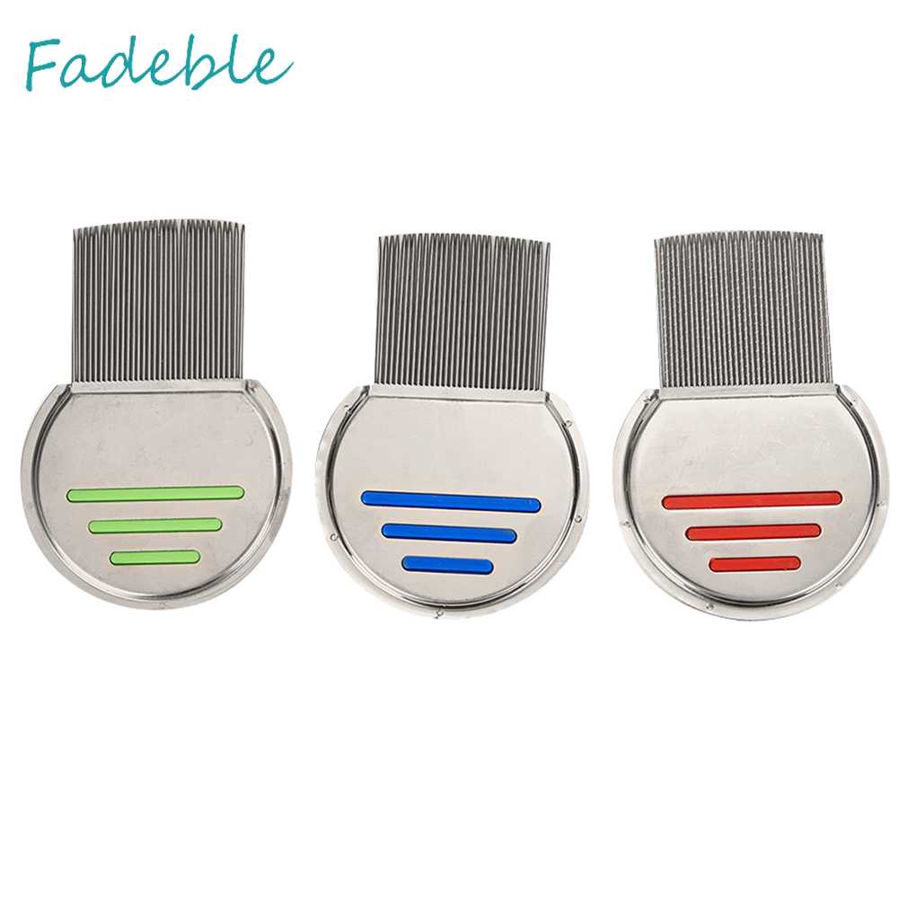 Lược Chải Tóc Mật Độ Cao Bằng Thép Không Gỉ Tiện Dụng