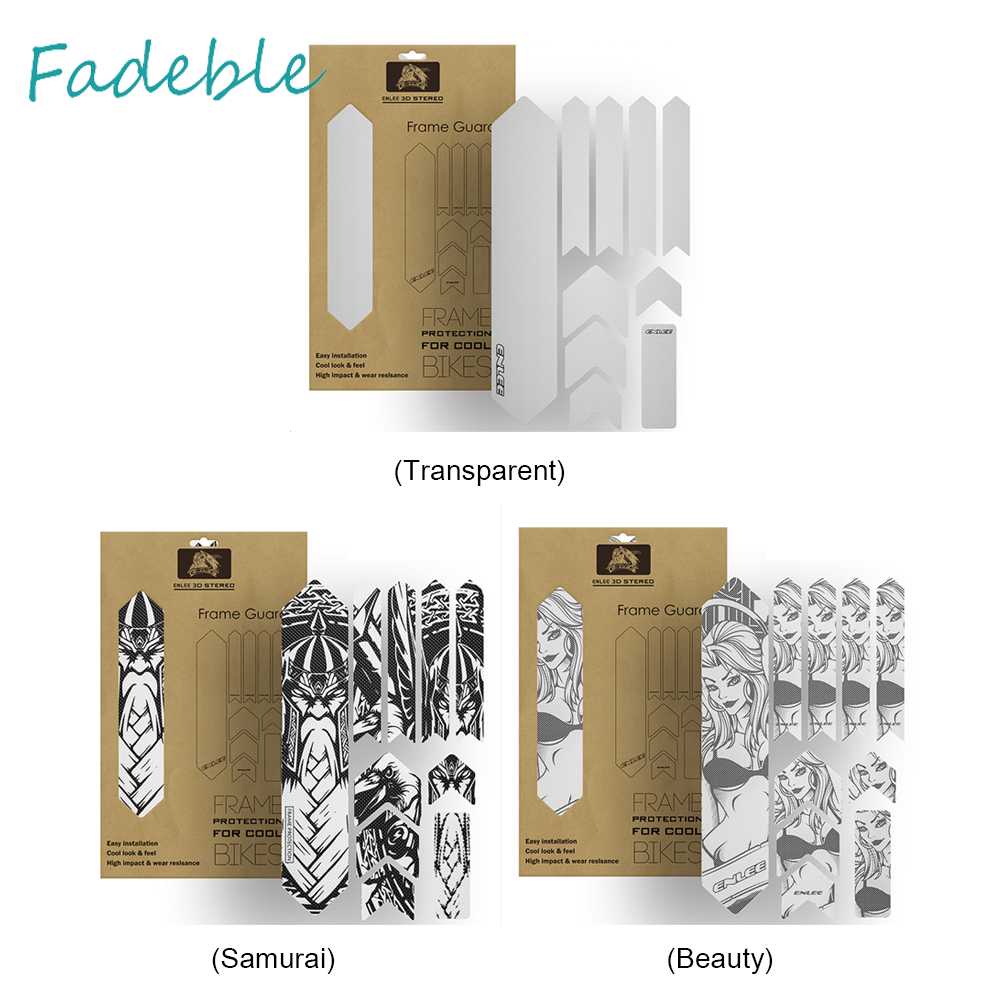 Miếng Dán Bảo Vệ Khung Xe Đạp Leo Núi Chống Thấm Nước Tháo Rời