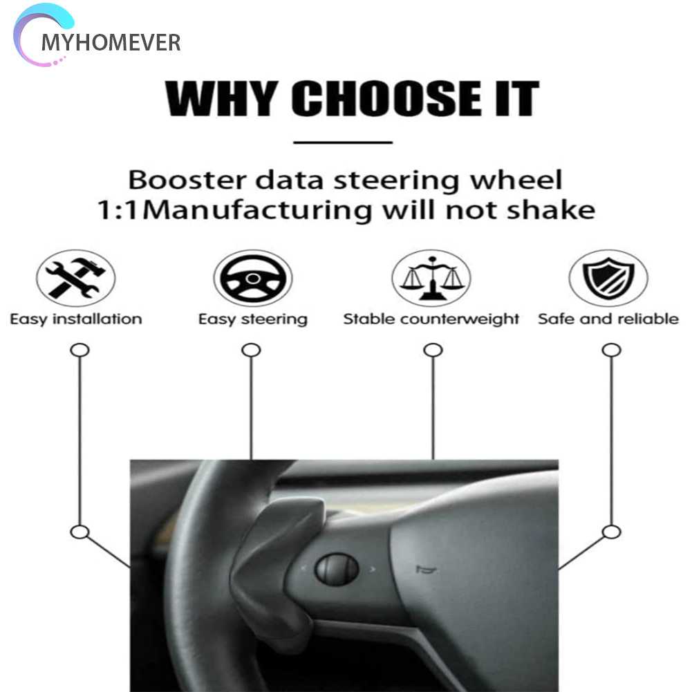 Vòng Đệm Hít Nam Châm Hỗ Trợ Vô Lăng Xe Hơi Tesla Model 3 Y X S