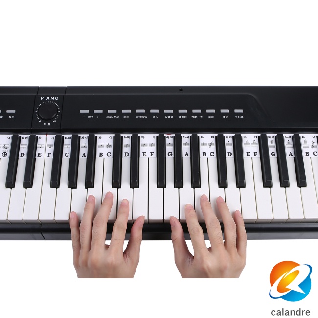 Nhãn Dán Ghi Chú 88 Phím / 61 Phím Cho Đàn Piano Tiện Dụng