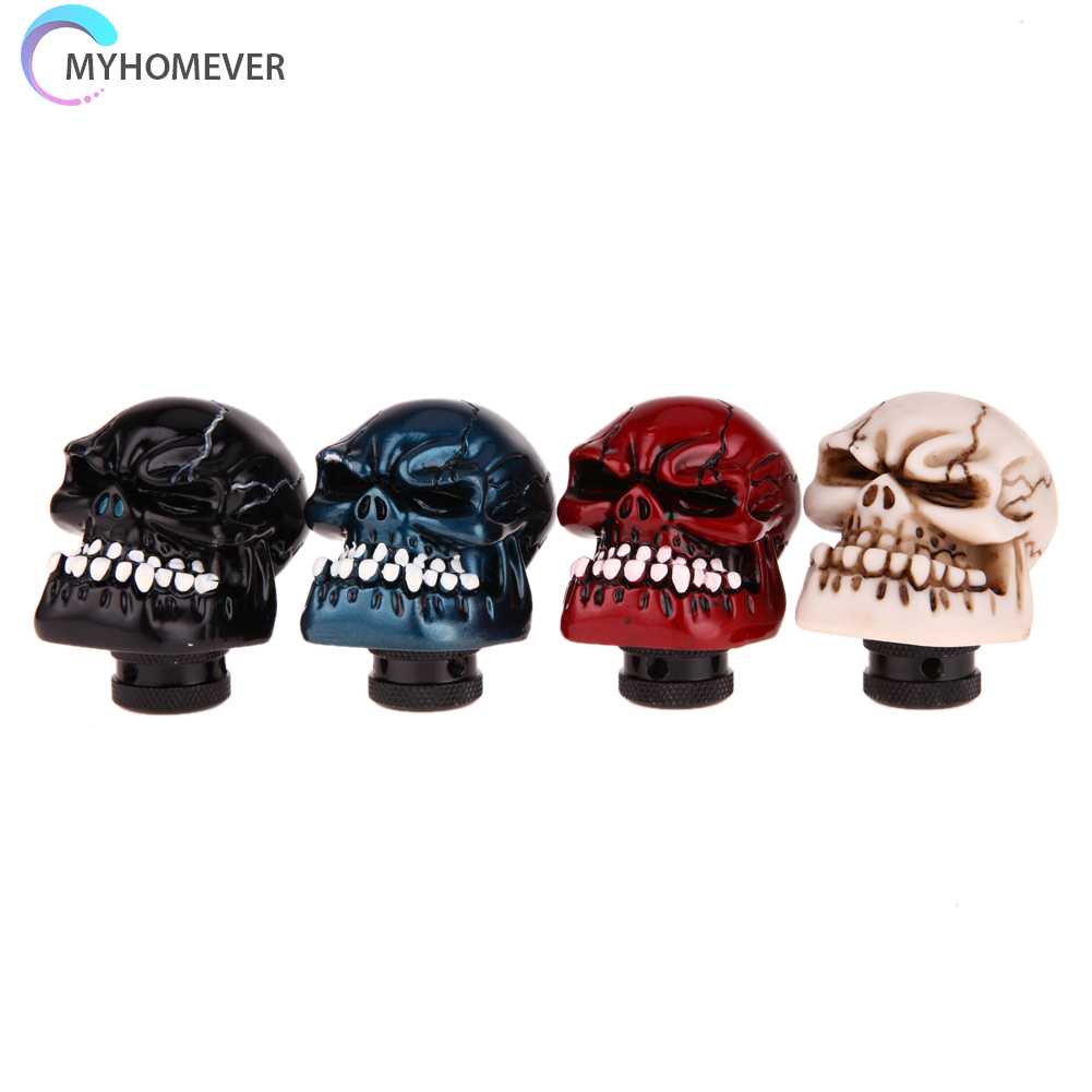 Núm Gạt Cần Số Xe Hơi Hình Đầu Lâu Thời Trang