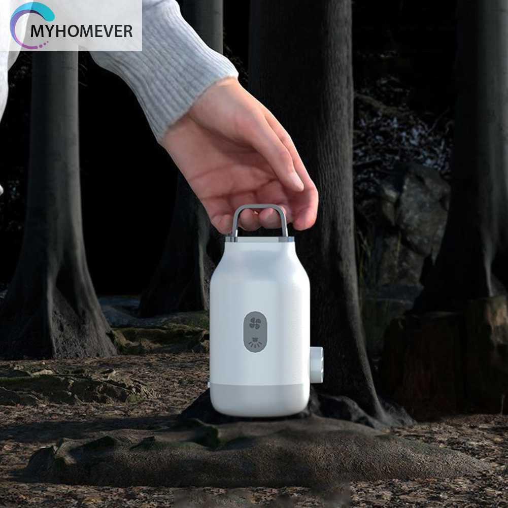 Ống Bơm Hơi 3600mAh Có Đèn Tiện Dụng Khi Đi Cắm Trại