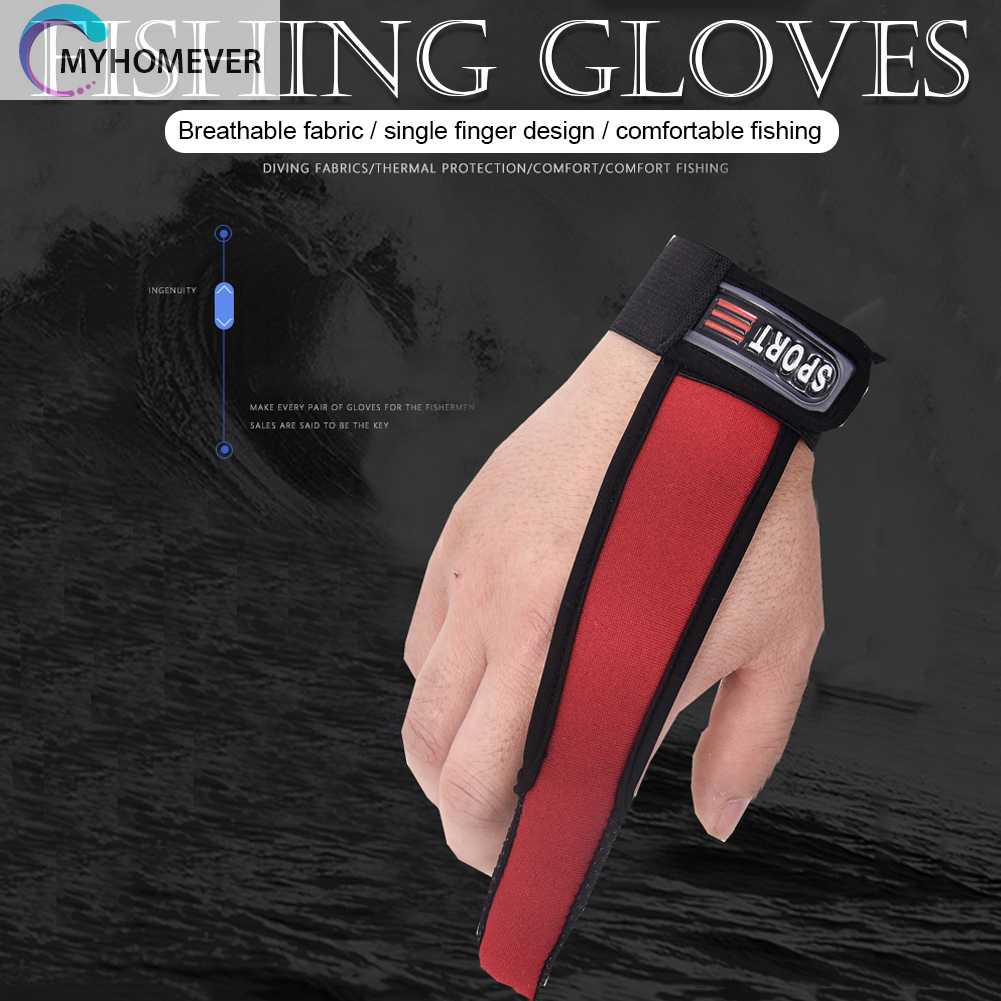 Găng Tay Câu Cá Chống Trượt Một Ngón