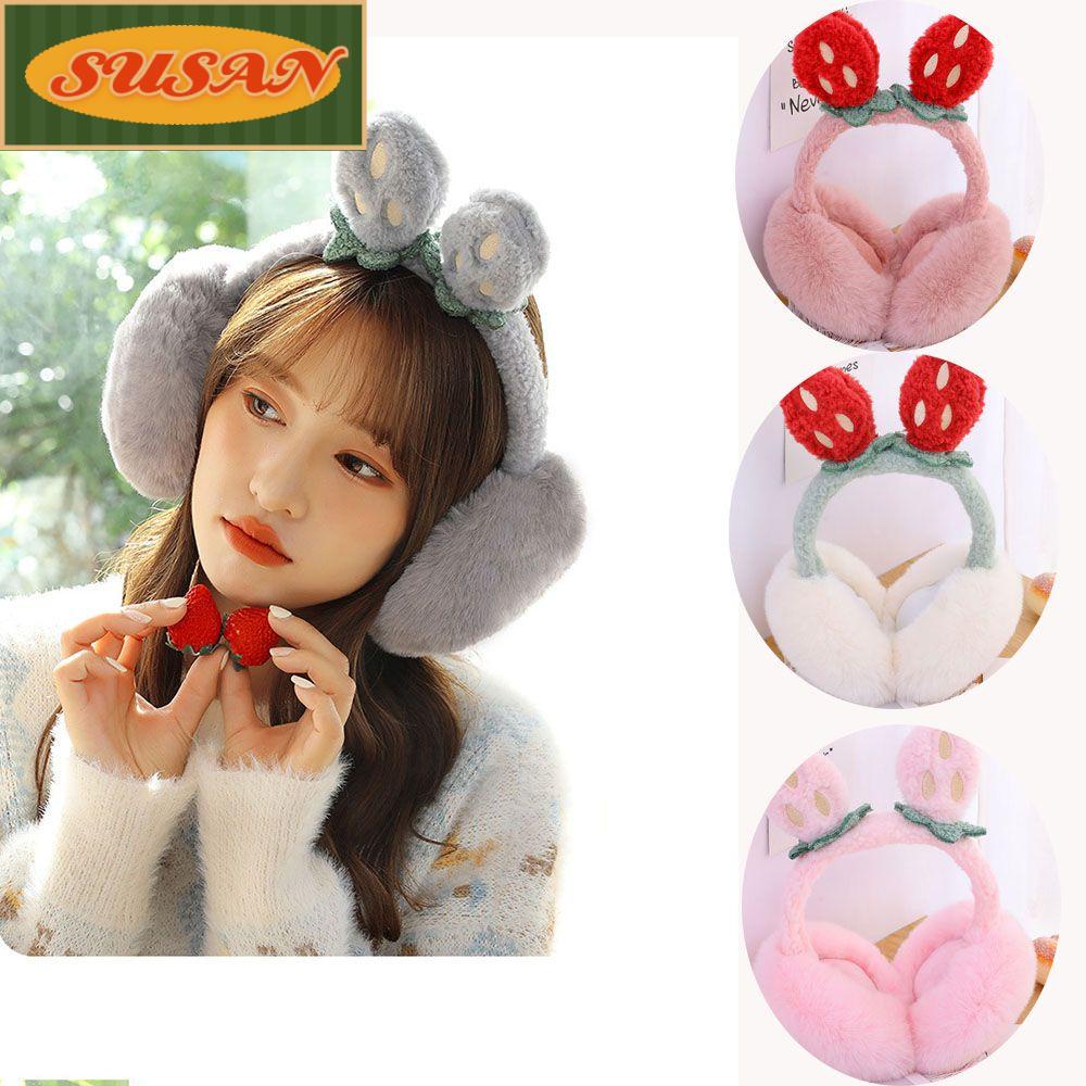 Chụp Tai Giữ Ấm Mùa Đông Họa Tiết Hoạt Hình SUSANS