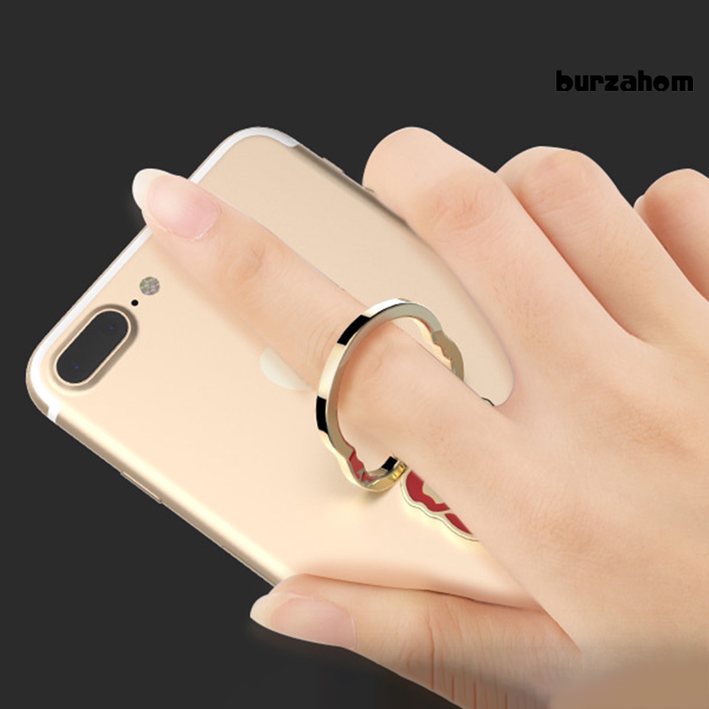 Giá Đỡ Điện Thoại Dạng Nhẫn Hình Đầu Lâu Xoay 360 Độ Chống Trượt Tiết Kiệm Không Gian Đa Năng