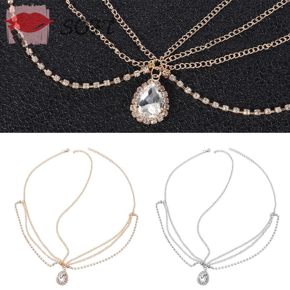 Băng Đô Cài Tóc Dạng Chuỗi SOFTNESS|Vòng Cổ Bohemian Màu Sắc