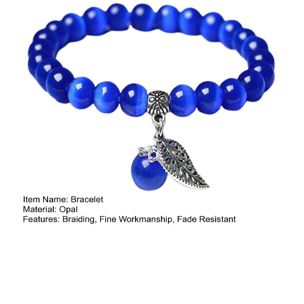 Vòng Tay Gắn Hạt Pha Lê Nhân Tạo Chống Mài Mòn Thời Trang Cho Nữ