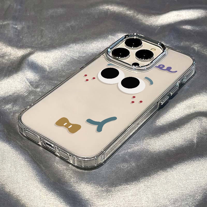 ✅Ốp Điện Thoại Mềm Chống Sốc Họa Tiết Biểu Cảm Dễ Thương Cho Iphone 137 12 11plus 14pro8 1VRL