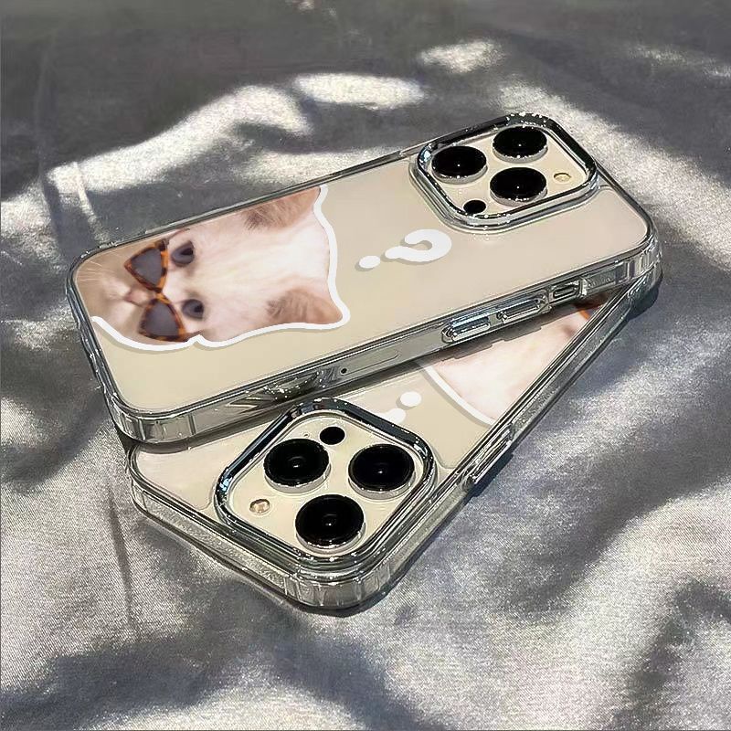 ✅Ốp Điện Thoại Mềm Chống Sốc Hình Mèo Trắng / 8In Cho Iphone12 11xs13 14promax7 4ZF5