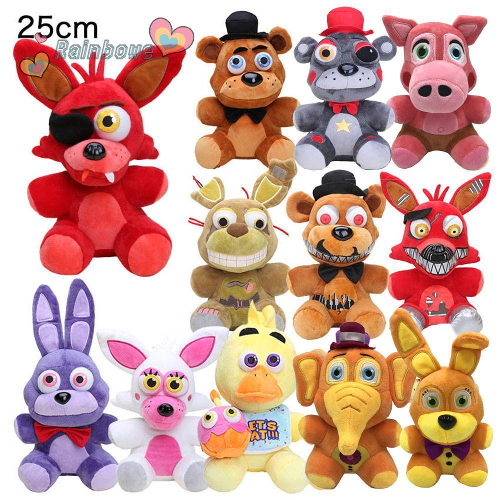 Gấu Bông Cầu Vồng Đáng Yêu Trang Trí