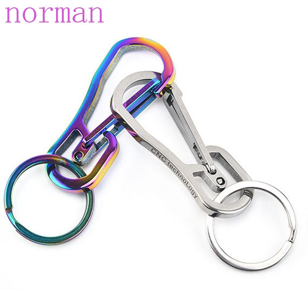 Norman Móc Chìa Khóa Xe Hơi Bằng Thép Không Gỉ Đa Năng Giá Đỡ