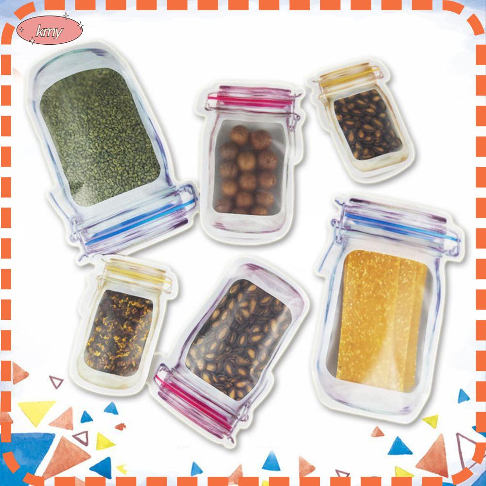 5 Túi Zip Đựng Thực Phẩm Có Thể Tái Sử Dụng Tiện Lợi