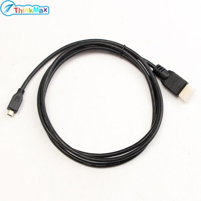 Thinkmax Chính Hãng 100% Chính Hãng!!! Dây Cáp Chuyển Đổi Micro HDMI Sang HDMI 1080P Cho Điện Thoại Thông Minh / Máy Tính Bảng