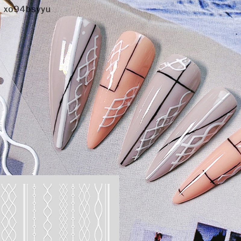 1 Tờ Miếng Dán Trang Trí Móng Tay 5D xo94bsyyu