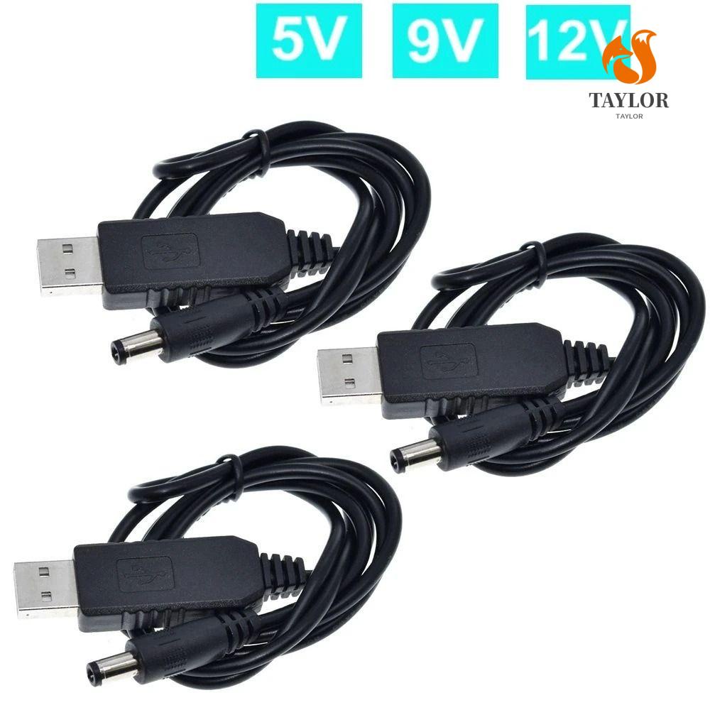 Cáp Chuyển Đổi Nguồn Điện TAYLOR1 DC 5V Sang DC 9V / 12V 2.1x5.5mm