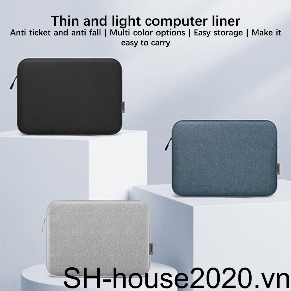 Túi Đựng Điện Thoại / Máy Tính Bảng / Notebook Chống Sốc Lót Lông Cừu Mượt Mà Có Khóa Kéo Thông Dụng