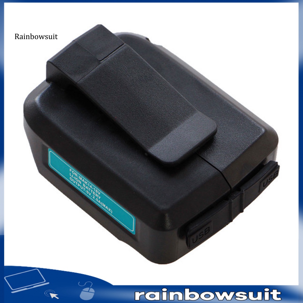 Bộ Chuyển Đổi Nguồn Điện 14.4V / 18V USB Cho MAKITA ADP05