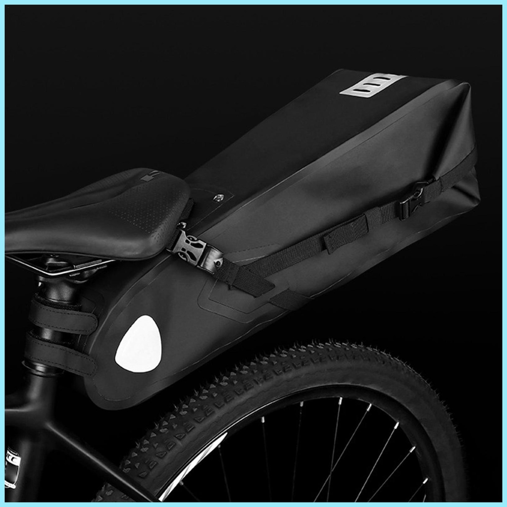 Túi Đựng Đồ Hình Tam Giác Phản Quang Gắn Yên Sau Xe Đạp