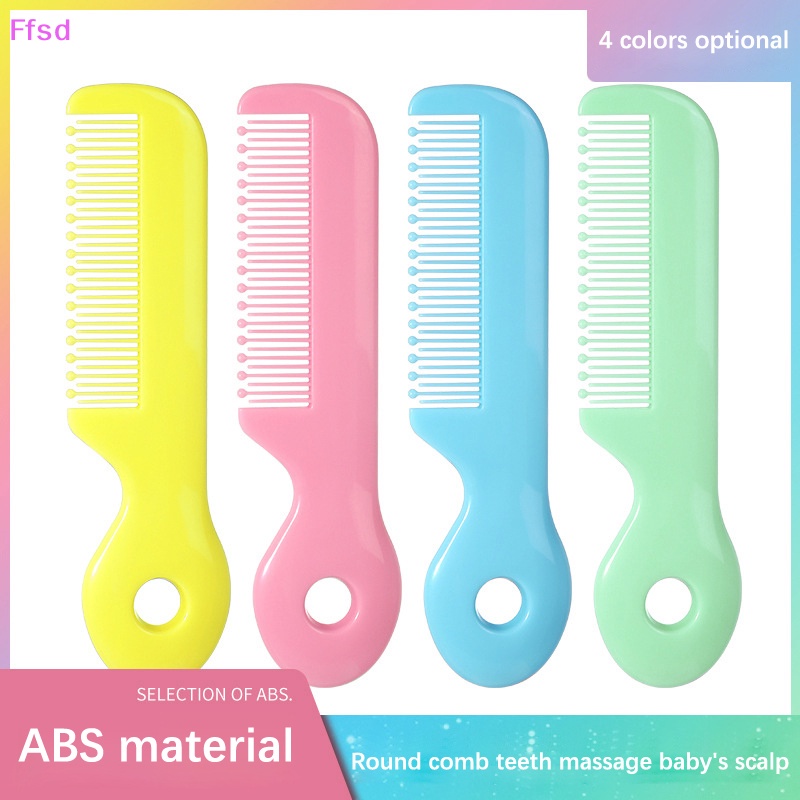 Lược Chải Tóc Mát Xa Da Đầu Bằng Nhựa ABS Chất Lượng Cao Cho Bé Sơ Sinh