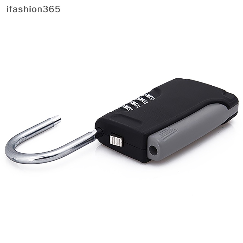 Hộp Khóa Mật Khẩu 4 Chữ Số Kèm Móc Mini Bằng Kim Loại Chất Lượng Cao ifashion365