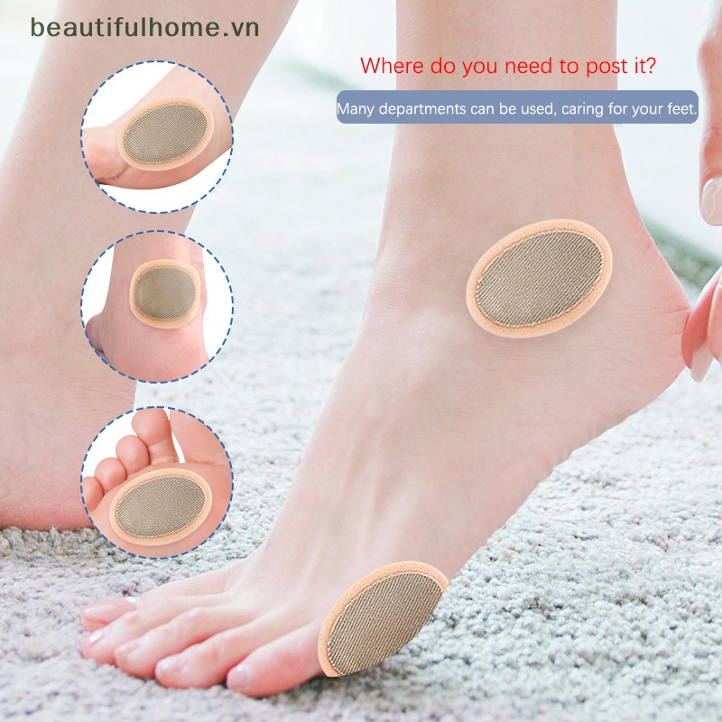 Set 2 Tấm / 4 Miếng Dán Bảo Vệ Ngón Chân Tẩy Tế Bào Chết