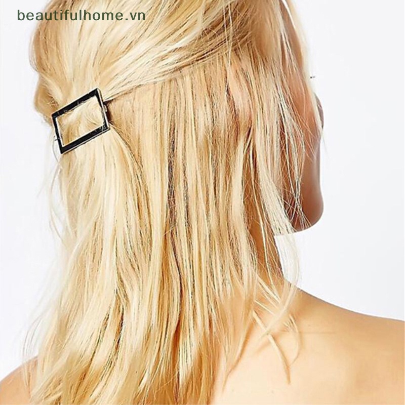 [beautifulhome] Kẹp Tóc Nhiều Hình Dạng Bằng Hợp Kim Phong Cách Âu Mỹ [beauty] 1 Cái