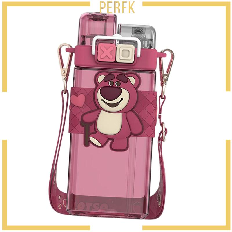 Bình Nước Thể Thao Chống Rò Rỉ Thiết Kế Dễ Thương