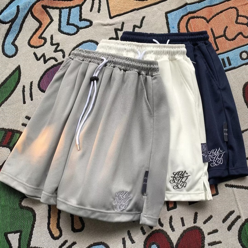 Quần Lửng Mùa Hè Phong Cách Đường Phố Mỹ Kiểu Mới Cho Nam Và Nữ