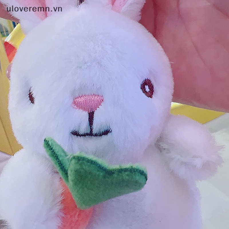 1 Móc Khóa Thỏ Nhồi Bông Dễ Thương
