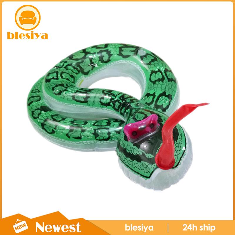 [Blesiya] Đồ Chơi Mô Hình Rắn Bơm Hơi Đồ Chơi Mô Phỏng Động Vật Cho Bữa Tiệc Cá Tháng Tư