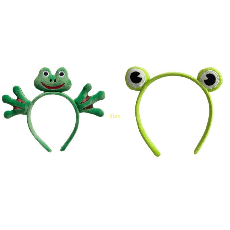 Băng Đô Cài Tóc Hình Ếch Hoạt Hình Cho Tiệc Sinh Nhật