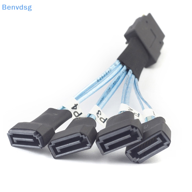 Cáp Chuyển Đổi Dữ Liệu Tốc Độ Cao Từ Mini SAS SFF-8087 Sang 4X SATA Male 3.0 SSD 1 Sang 4