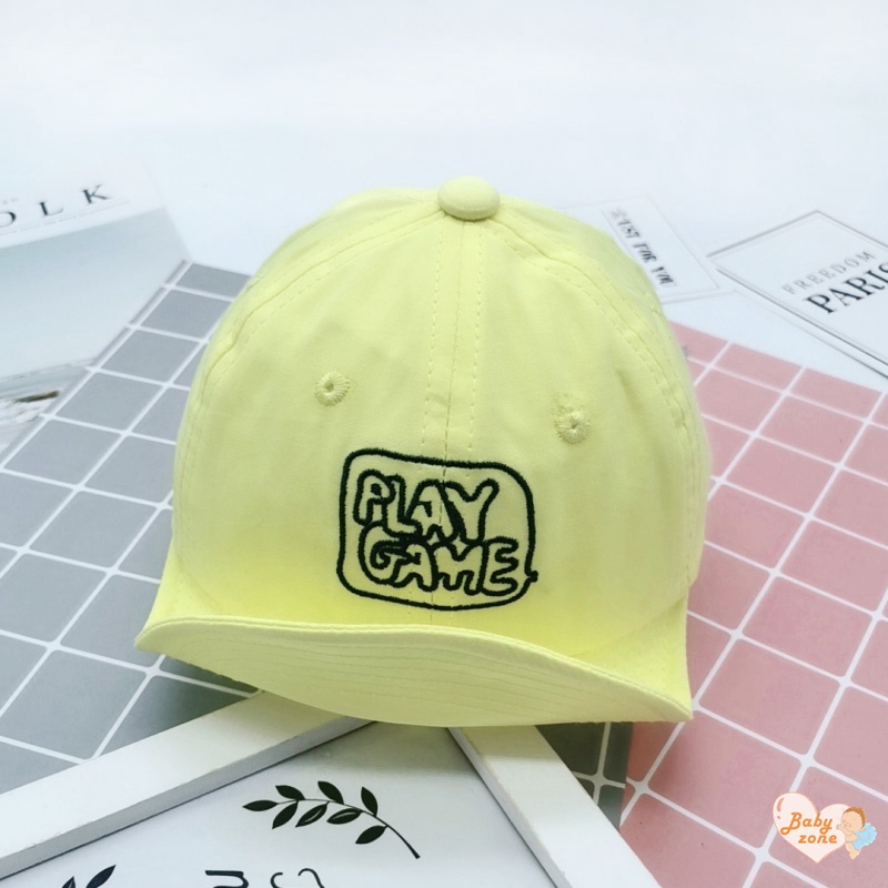 Mũ Lưỡi Trai Chống Nắng In Họa Tiết Hoạt Hình Có Thể Điều Chỉnh Cho Bé Trai Và Gái