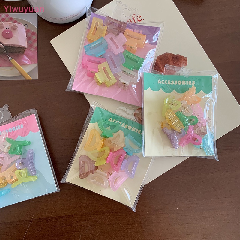 Bộ 10 Kẹp Tóc Nhỏ Xinh Màu Sắc Ngọt Ngào Cho Nữ