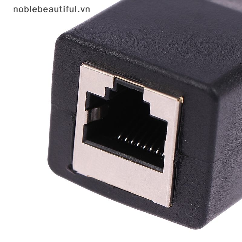 1 Đầu Chuyển Đổi DB9 RS232 Male / Female Sang RJ45 Female