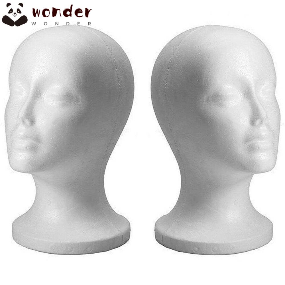 WONDER Mô Hình Đầu Người Trưng Bày Tóc Giả / Mắt Kính / Nón Tiện Dụng Cho