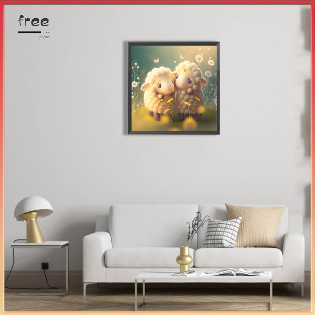 Tranh Đính Đá Kim Cương Toàn Bộ 5D DIY Hình Vẽ Động Vật