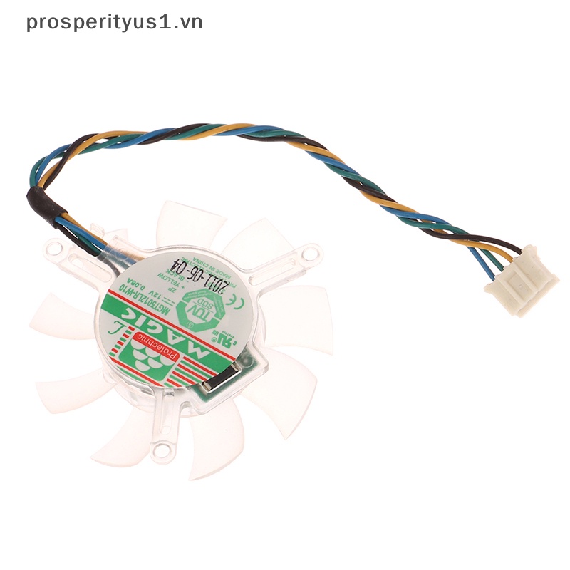 Quạt Tản Nhiệt prosperityus1] Lỗ 45MM Pitch 39mm MGT5012LR-W10 4 Dây Yên Tĩnh [VN]