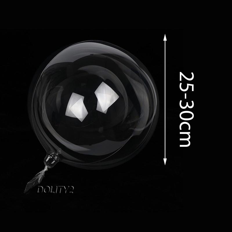 Set 2 / 20 Bong Bóng Trong Suốt Dùng Trang Trí Tiệc Cưới