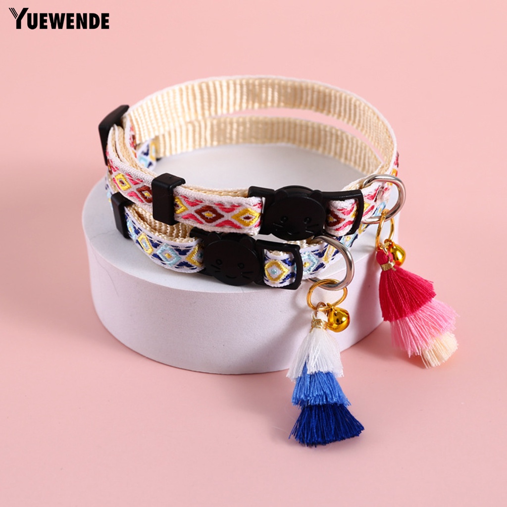 Vòng Cổ Bắt Mắt Thoáng Khí Họa Tiết Bộ Lạc Dành Cho Thú Cưng YQ.E