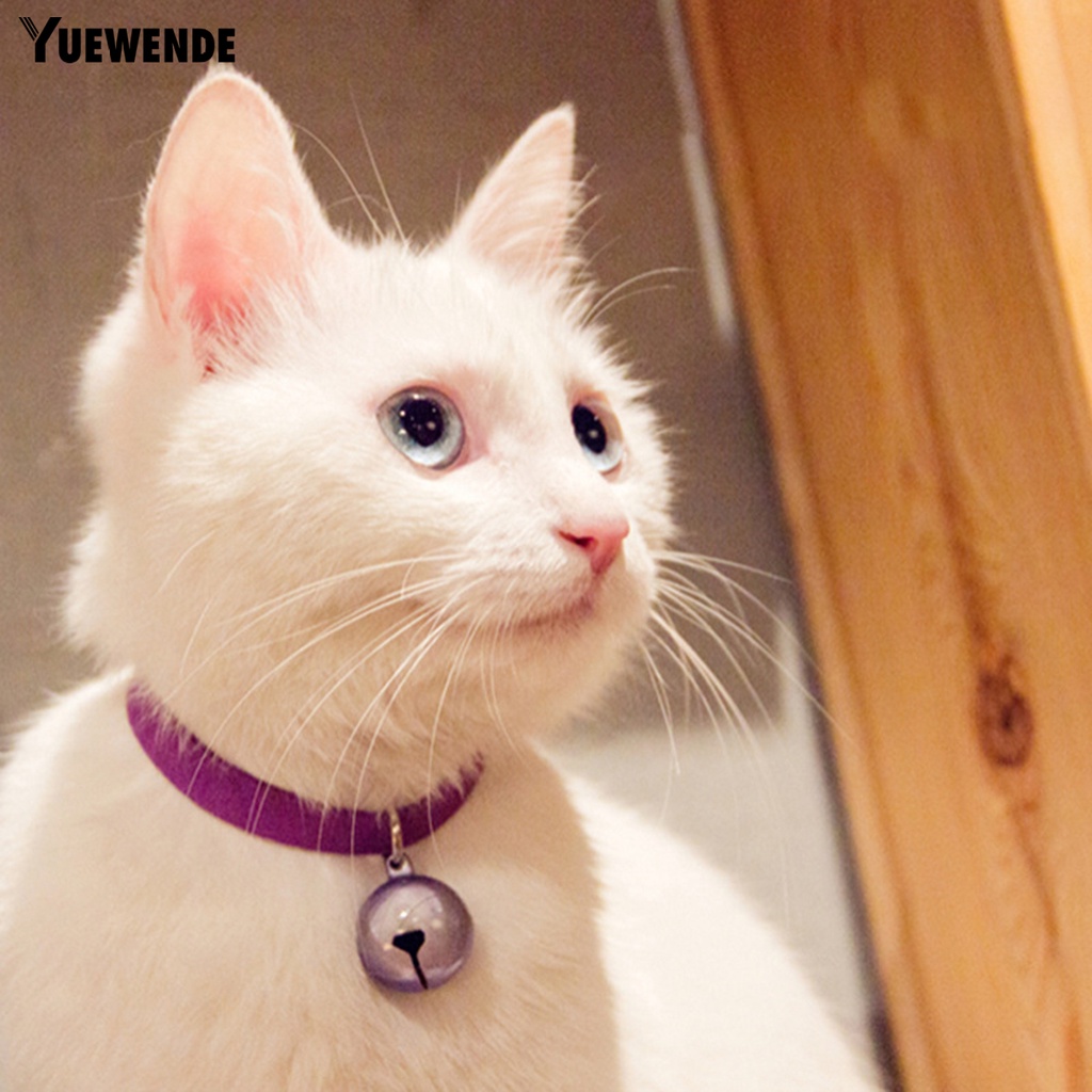 Yq.e Vòng Cổ Gắn Chuông Thoáng Khí Tháo Gỡ Nhanh Trang Trí Cho Thú Cưng