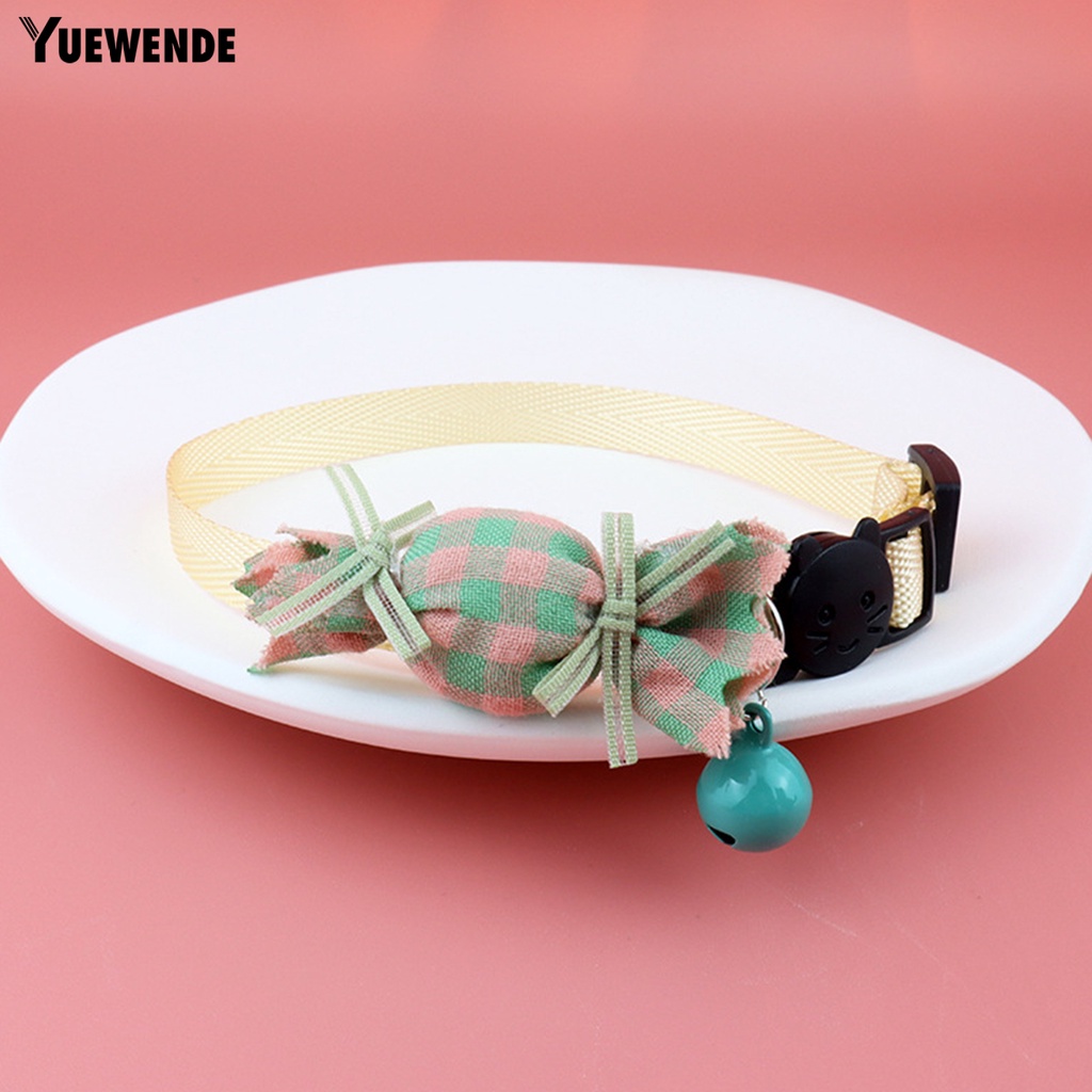 Yq.e Vòng Cổ Bằng Vải Mềm Thoáng Khí Thiết Kế Kẹo Sành Điệu Trang Trí Dành Cho