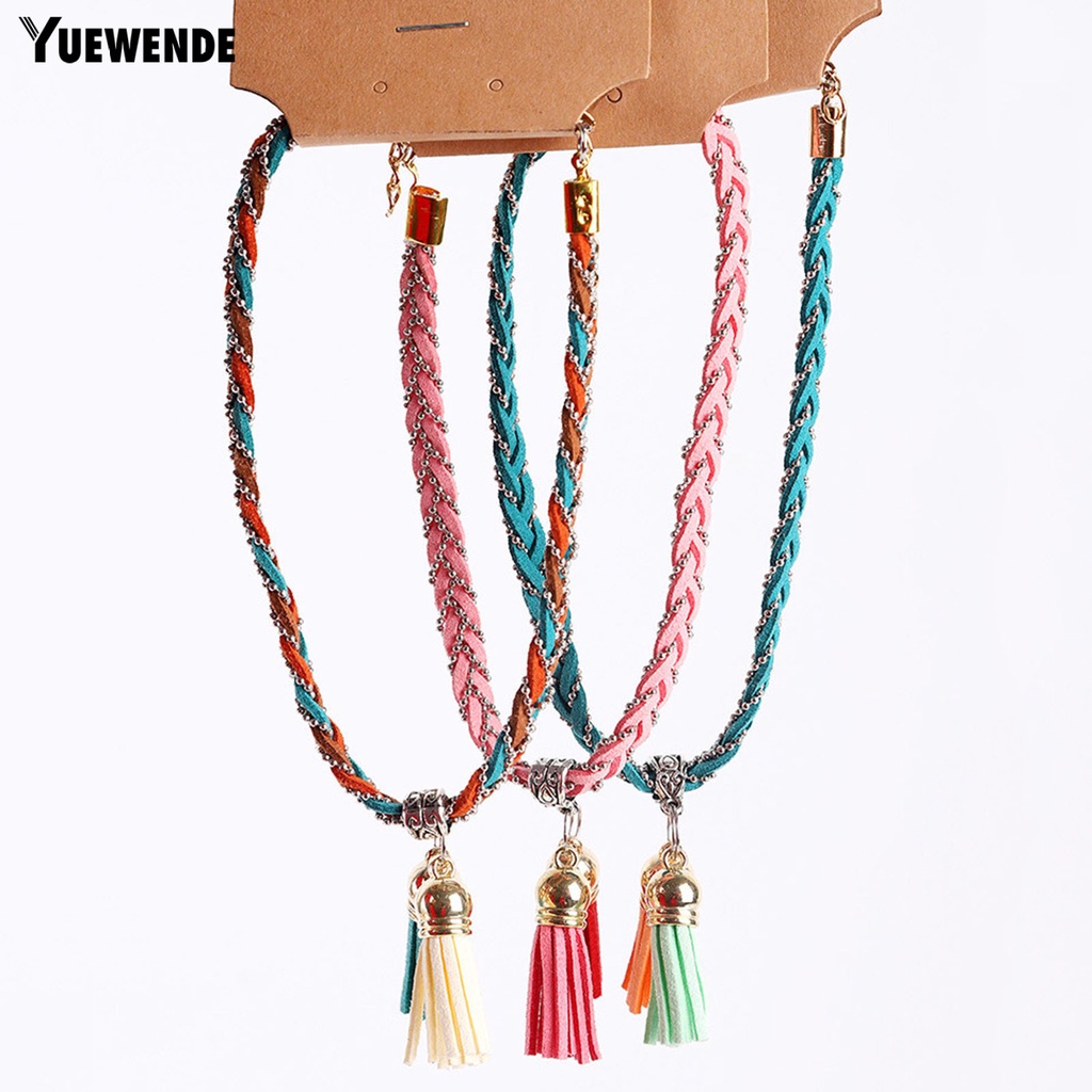 Yq.e Vòng Cổ Bện Thủ Công Chống Rách Có Thể Điều Chỉnh Cho Mèo Cưng