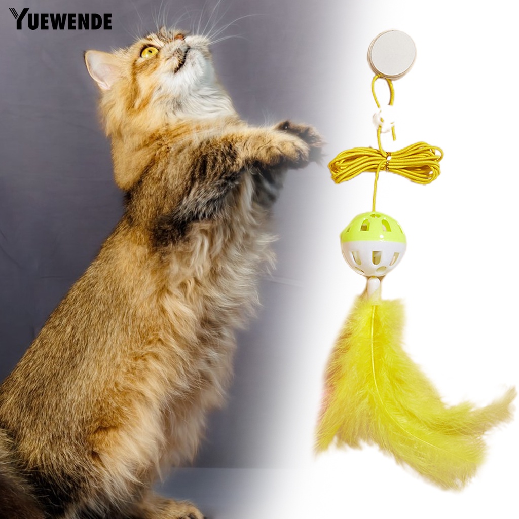 Đồ Chơi Hình Sâu Bướm Có Giác Hút Độ Co Giãn Cao Trang Trí Trong Nhà Cho Mèo Cưng