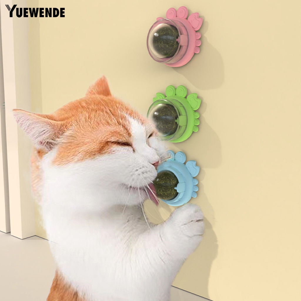 Yq.e Đồ Chơi Bóng Xoay Hình Cua Hoạt Hình Chống Bụi Làm Sạch Răng Cho Mèo Cưng