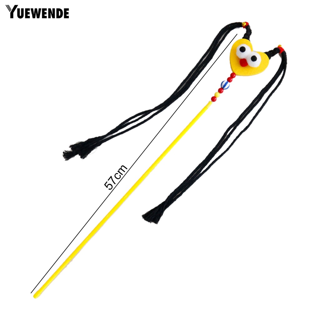 Gậy Trêu Mèo Chống Cắn Có Chuông Và Tua Rua Độc Đáo