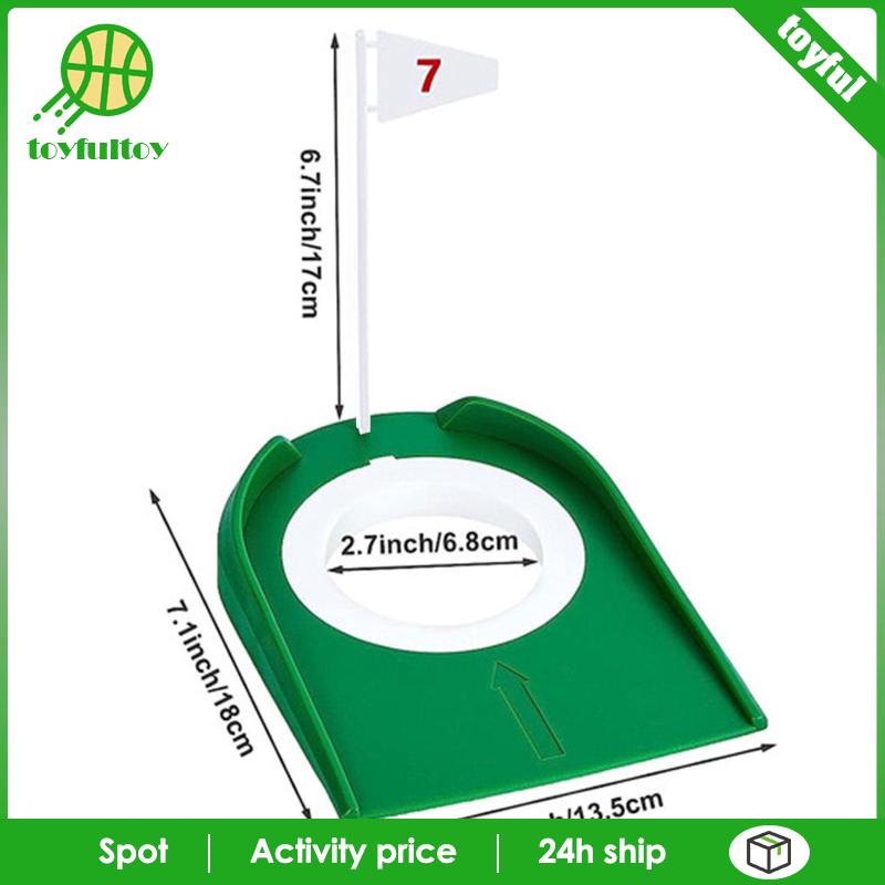 Bộ 9 Cốc Luyện Tập Đánh Golf Có Lỗ Treo Sân Tiện Dụng